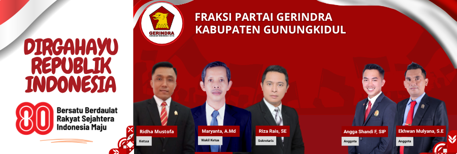 GERINDRA GUNUNGKIDUL