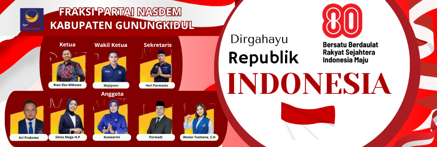 PARTAI NASDEM GUNUNGKIDUL